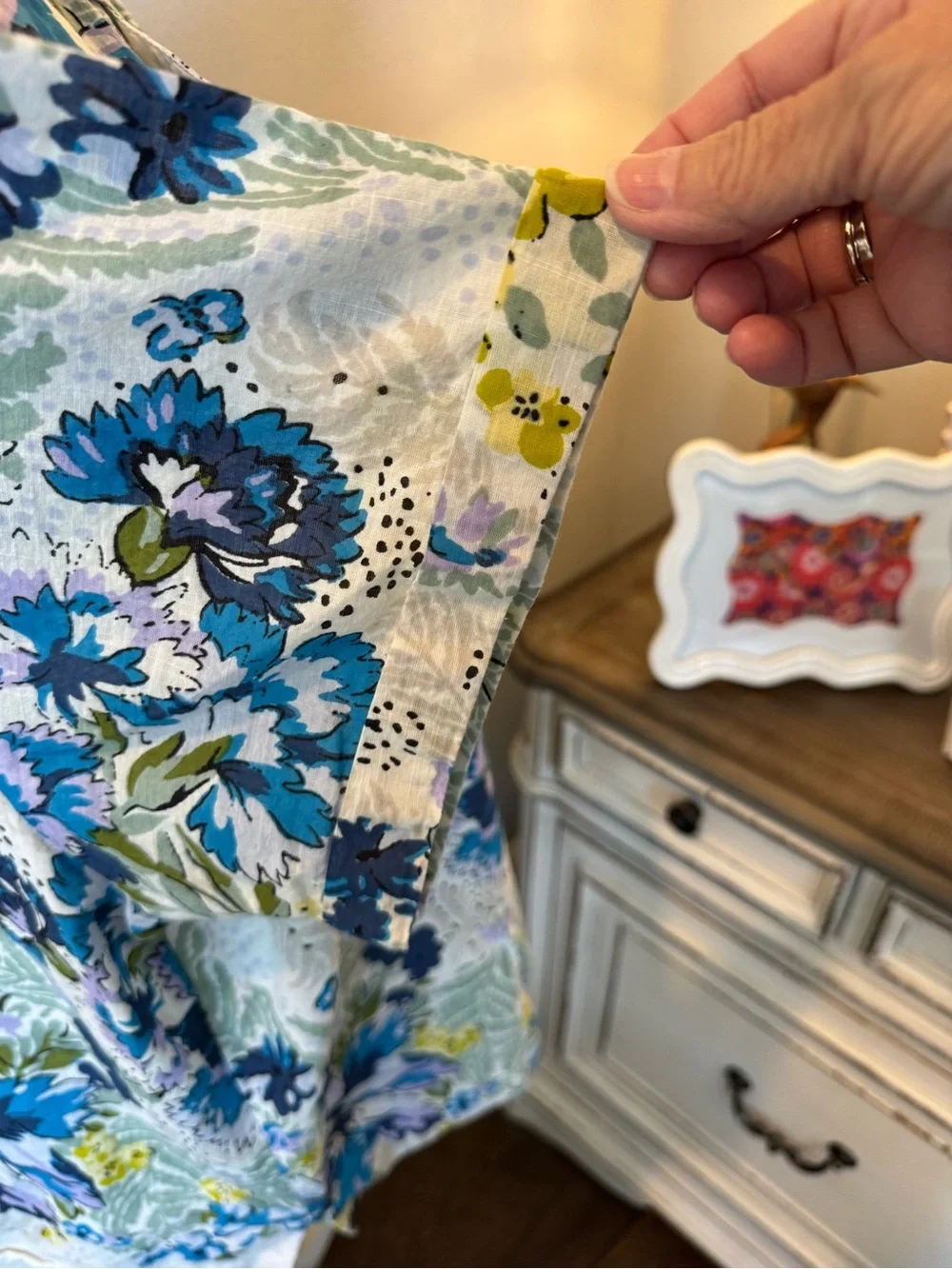 Anthropology Linen Top